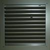 Air Louvers 1900A - FIRE-RATED, ADJUSTABLE Z-BLADE LOUVER