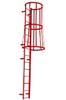 Cotterman Steel Fixed Ladders With Safety Cage