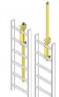 JL Industries Ladder Mounted Safety Posts